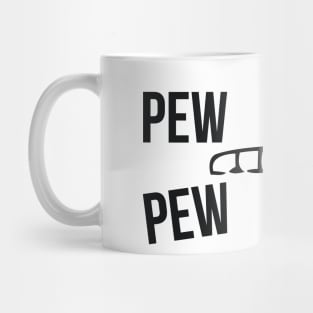 Pew Pew Sarcastic Finger Gun Mug